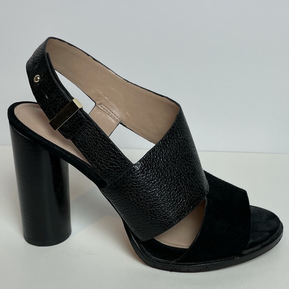 French Connection Leather & Suede Sandal - Picture 4 of 11